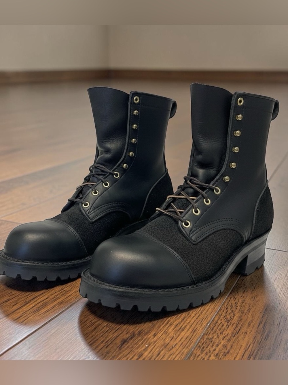 Drew’s Logging Boots